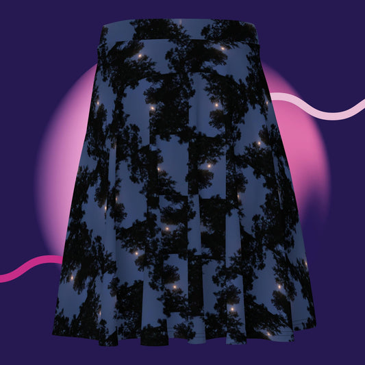 Black Moon Night Skater Skirt