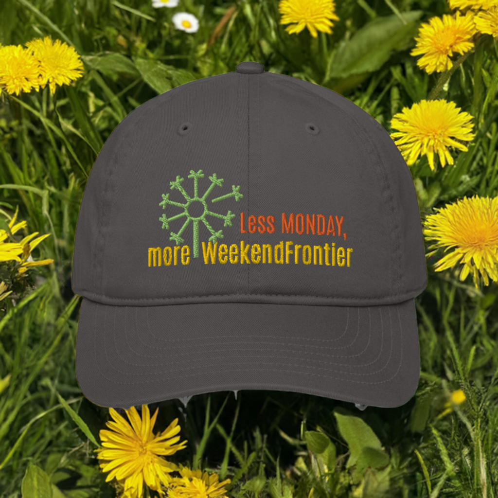 A Less Monday, more WeekendFrontier Organic Baseball Cap